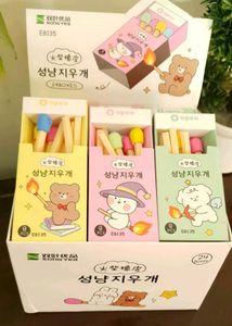 8 Pieces/Box Matchstick Eraser (Pack of 1)