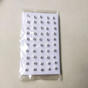 😍Pure Silver Ball Nose&amp;Ear Earings 1 pair (2 Piec