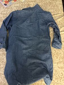 Denim Shirt Dress