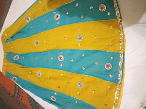 Beauty Lahenga Blouse Piece Fabrice