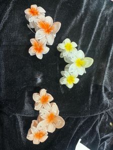 Flower Hair Clips