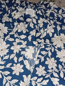 Blue 💙 Printed Top ✨