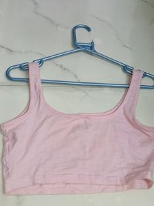 Babypink Barbie Tank Crop Top