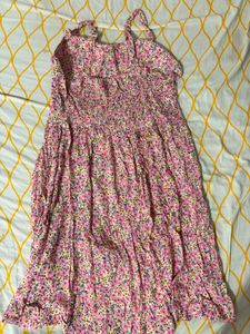 Floral Print Mini Dress