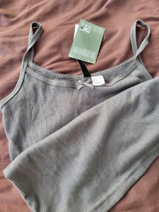 H&amp;M Bow Detailed Strappy TOP / Size-S