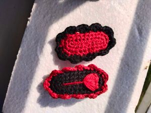 Crochet Hair Clips