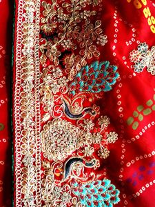 Bridal Saree  Blouse 44 Inch No coins❌ Fix Rate