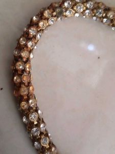 Sparkling Gold-Tone Necklace