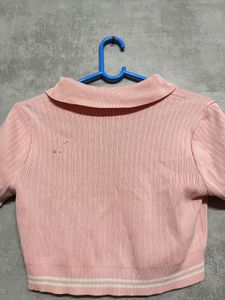 Cute Pink Crop Top