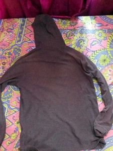 Grey Camo Print Hoodie