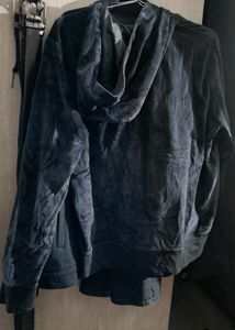 Velvet party Zip-Up Hoodie