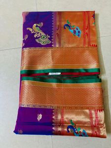 Kathpadar Paithani Saree