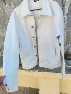 Vintage Off-White Denim Jacket