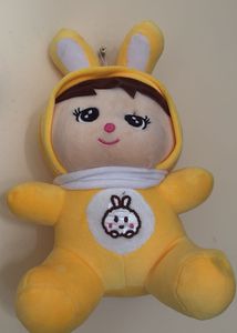 Cute Yellow Bunny Plush