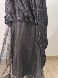 Elegant Black Lace Gown
