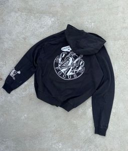 SALE 🪔Black Back Printed Hoodie
