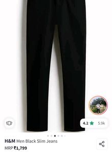 H&amp;M slim fit jeans