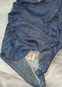 (Urbanic) Glittery Blue Rhinstone Chain Dress💙🔵