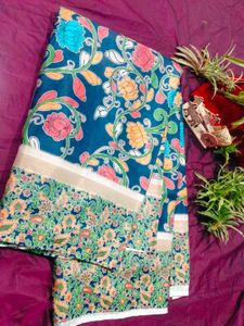 Floral Print Saree