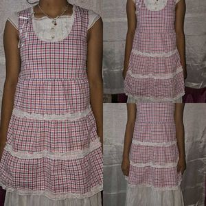 Coquette Core Cute Korean Frock/dress Outfit