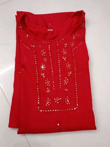 Red Kurti