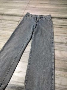 Vintage Light Wash Wide Leg Jeans
