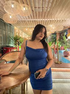 Blue Bodycon Dress