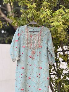 Beautiful Sage Green Kurta Set 🔥