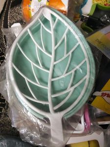 Leaf Shaped Soap Storage 2 Pc
