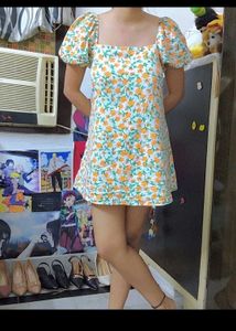 Floral Cottage Core Dress