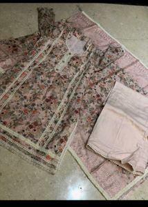 Floral Print Kurta Set