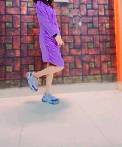 Purple Bodycon Dress