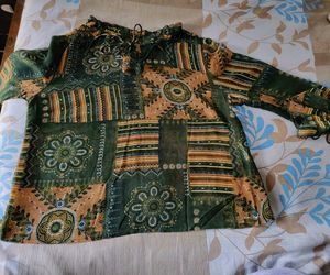 Patchwork Printed top