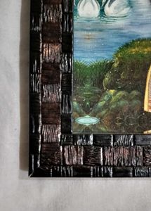 Radha Krishna Matte Finish Photo Frame