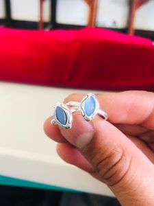 Pure silver Toe Ring Pair