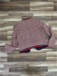 Tweed Jacket with Bow