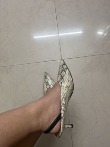 Animal printed Heels