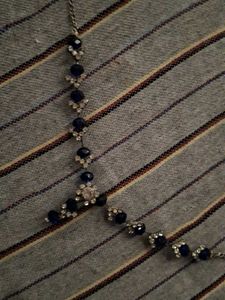 Elegant Blue Stone Necklace