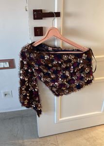 Sparkling Sequin Embellished Top