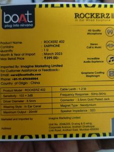 New With Box Sound Quality Good