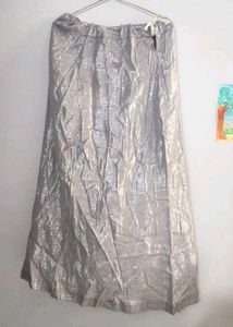 Readymade embroidered net Saree