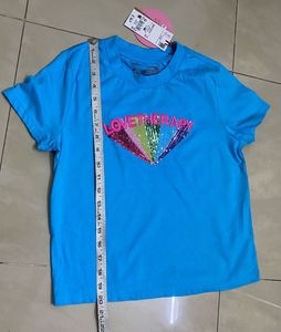 Girls Sequin Imported Top (13-14)