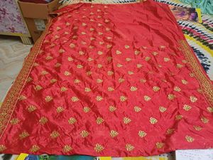 Embroidered saree