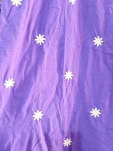 Lavender Embroidered Kurta ( Chikankari )