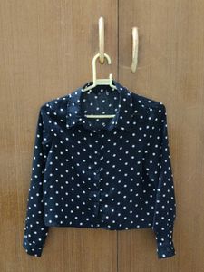 ZUDIO POLKA DOTS SHIRT FOR WOMEN