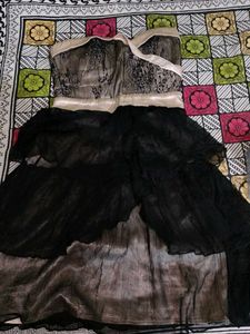 Black Hi-Lo Dress