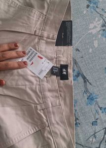 Relaxed Fit Khaki Pants