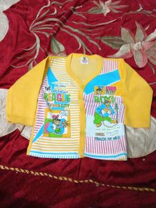 Yellow Baby Clothes Set