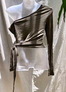 SEXY OLIVE CROP TOP
