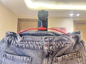 Zara Grey Boyfriend Jeans